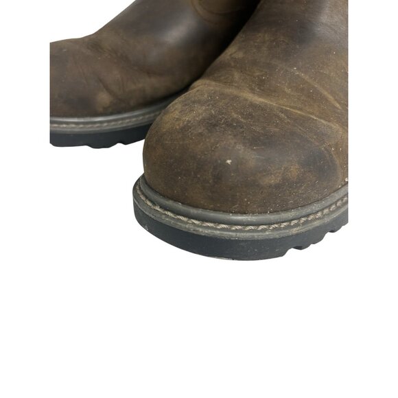 Wolverine Men’s 10.5 Brown Leather Floorhand Waterproof Wellington Work Boots main image 6